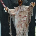 Life Size Realistic Hanging Zombie Light up Eyes and Sound