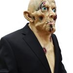 Decaying Zombie Skeleton with Chest Mask