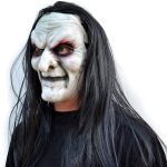 Witch Mask with Hair