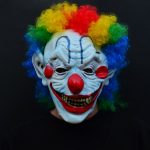Creepy Clown Mask. Curly Moe