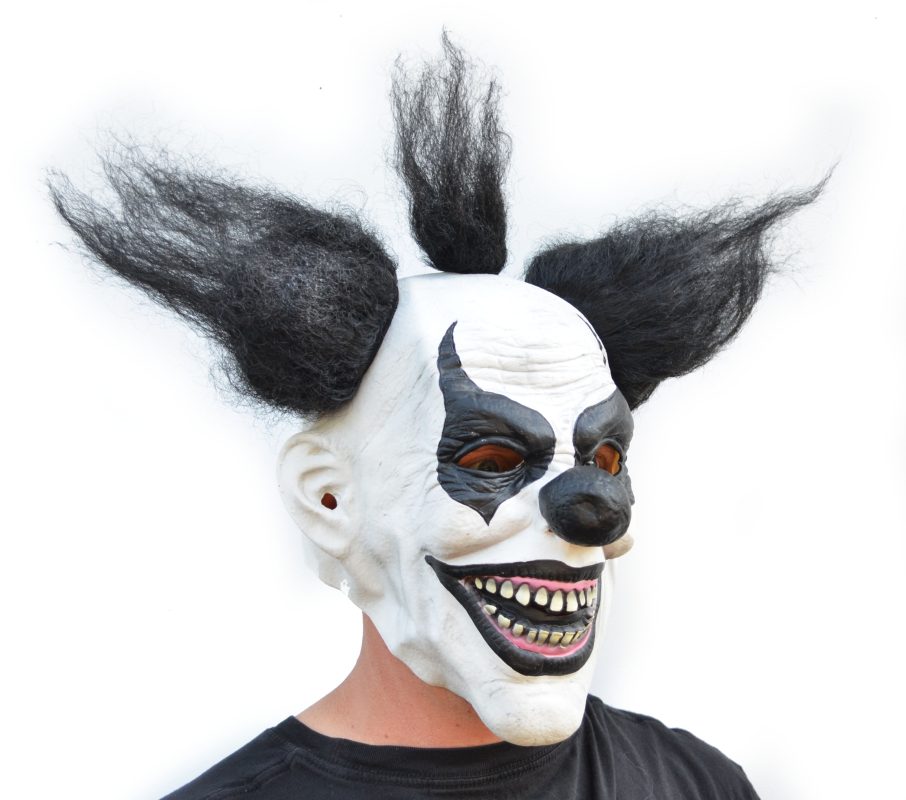 Black & White Clown mask