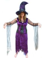 Purple Witch Costume - Image 8