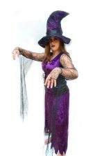 Purple Witch Costume - Image 5