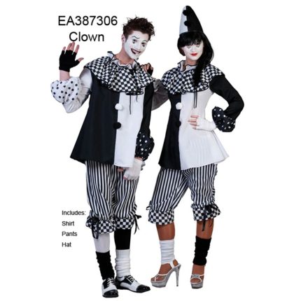 Womens clown Costume