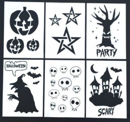 Halloween Stencils Craft