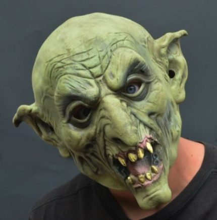 goblin mask, demon mask, devil mask halloween mask