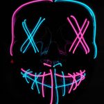 El Wire Halloween Mask