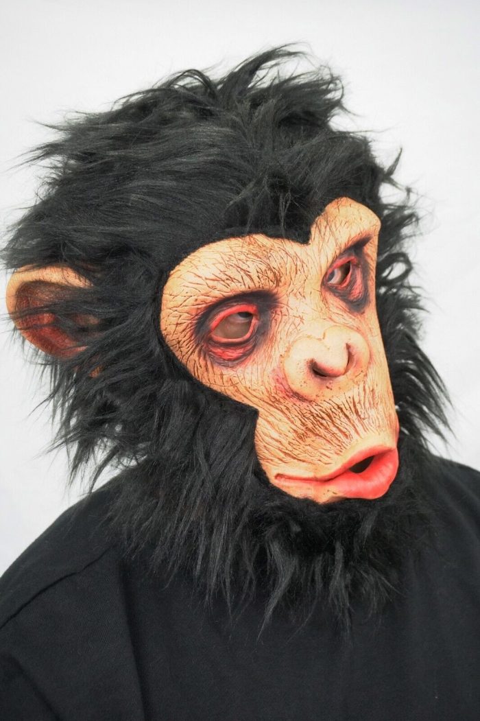 Monkey Mask with hair5