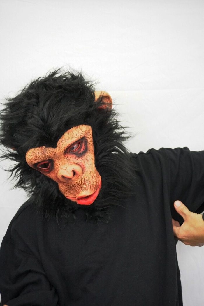 Monkey Mask with hair3