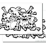 Skull Painting Stencils