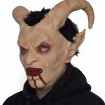 Goat Devil Horned El Diablo Satan Demon Mask