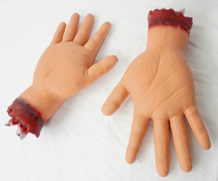 Halloween Severed Hands Prop