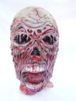 Halloween Head Prop Decoration Realistic Life Sized Gory Head - Burnt Head - Image 2